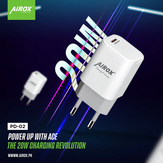 PD02 20 Watt Charging Adapter Type C