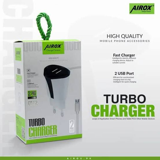 CH03 Turbo 2 Usb 2.4 A Mobile Charger